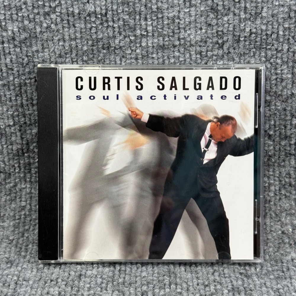 Curtis Salgado Soul Activated CD 2001 Shanachie 9028 Blues Soul Jimmie Vaughan